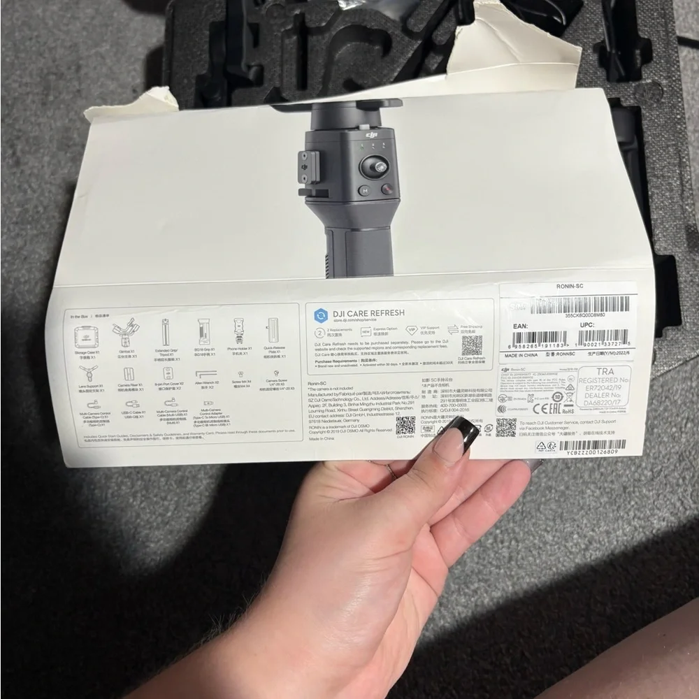 DJI Ronin Black and Gray Camera Stabilizer Kit